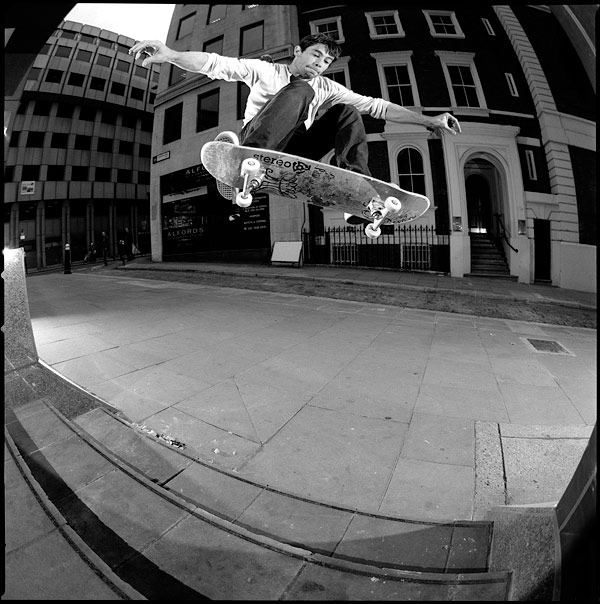 Olly Todd, Frontside Ollie, London
