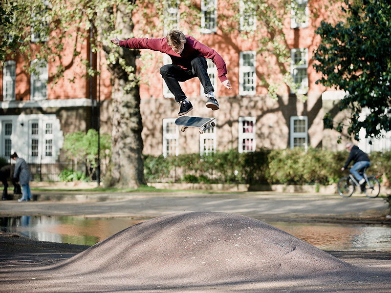 Nick Jensen, Kickflip. London Fields